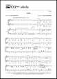 Allo SA choral sheet music cover